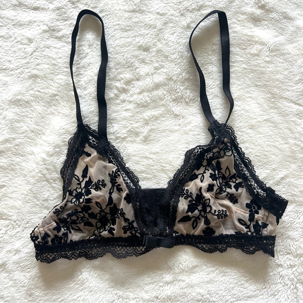Sam Edelman Burnout Velvet bralette